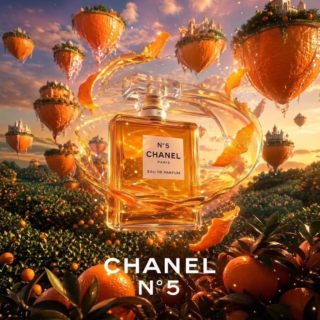 CHANEL N°5 luxury poster, GPT Image 2