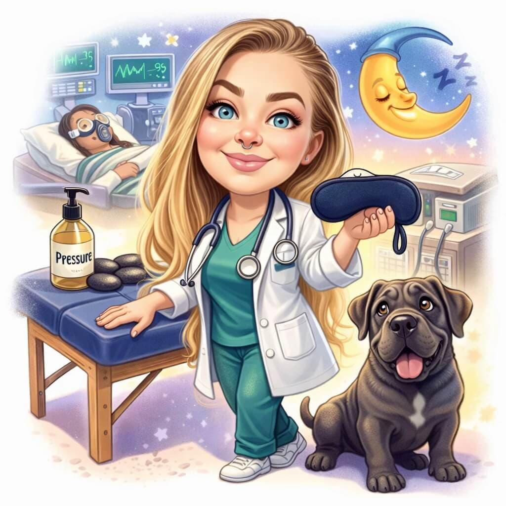 AI caricature example 3 - Character caricature design