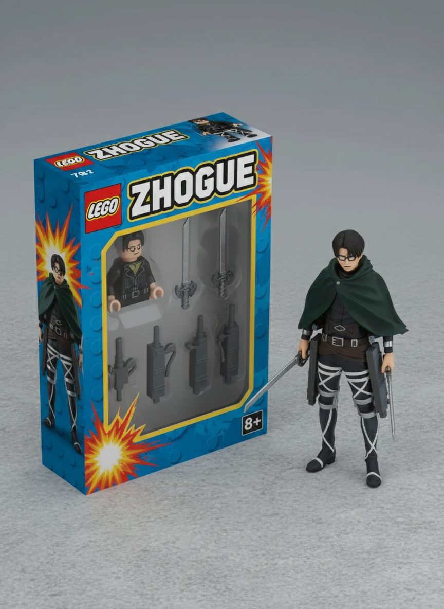 Transformed into LEGO figurine